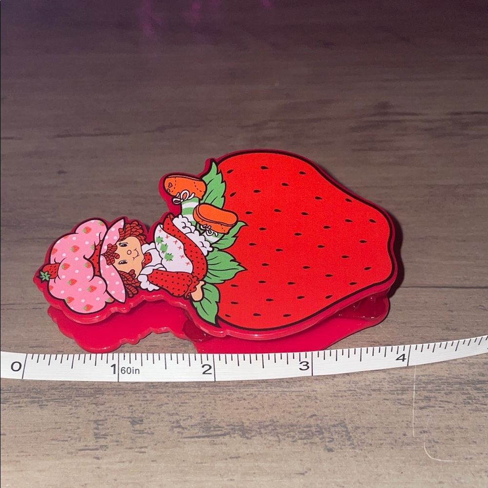 Strawberry Shortcake Hair Claw Clip • Vintage Style • NWOT - Picture 6 of 6